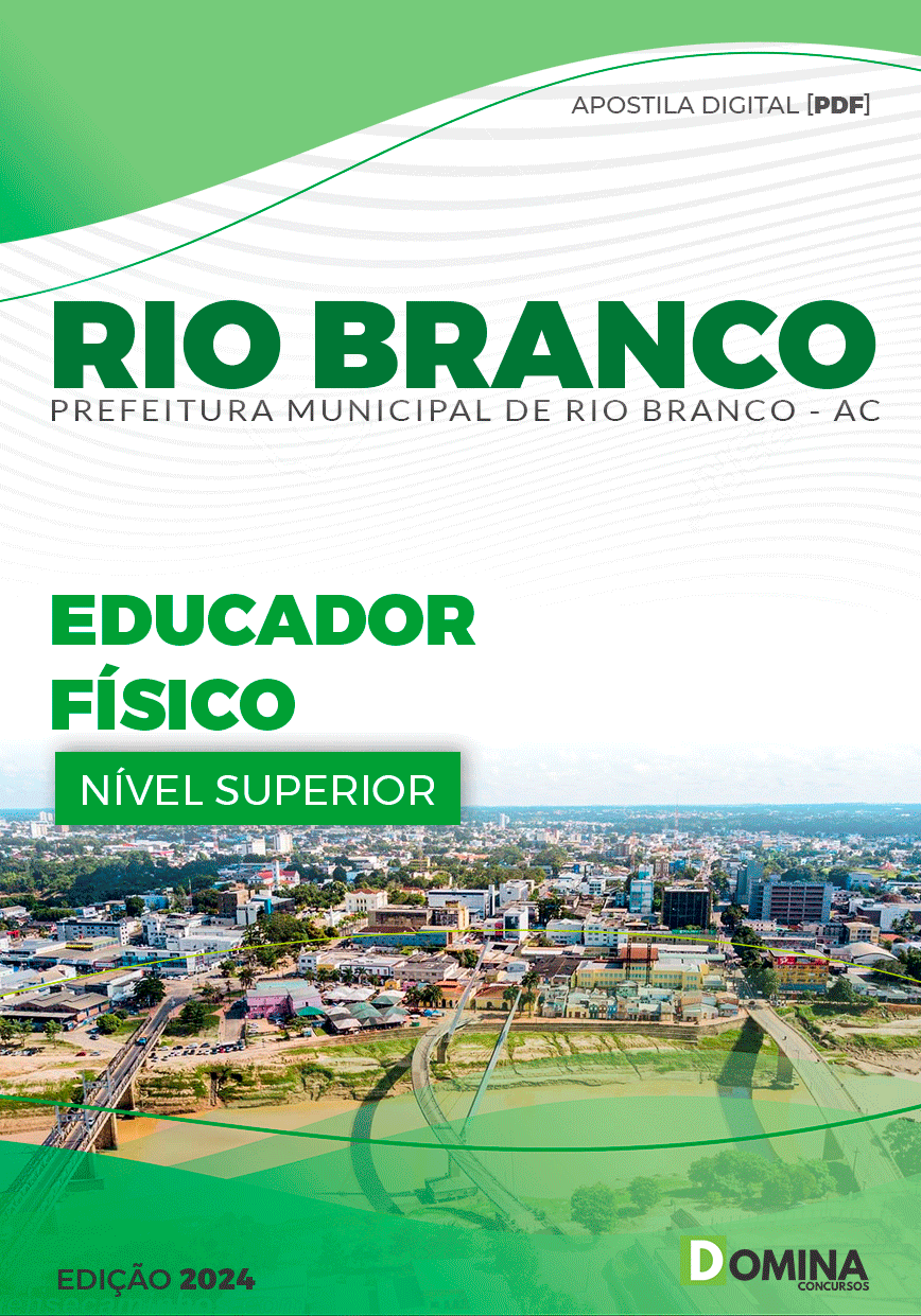 Apostila Pref Rio Branco AC 2024 Educador Físico