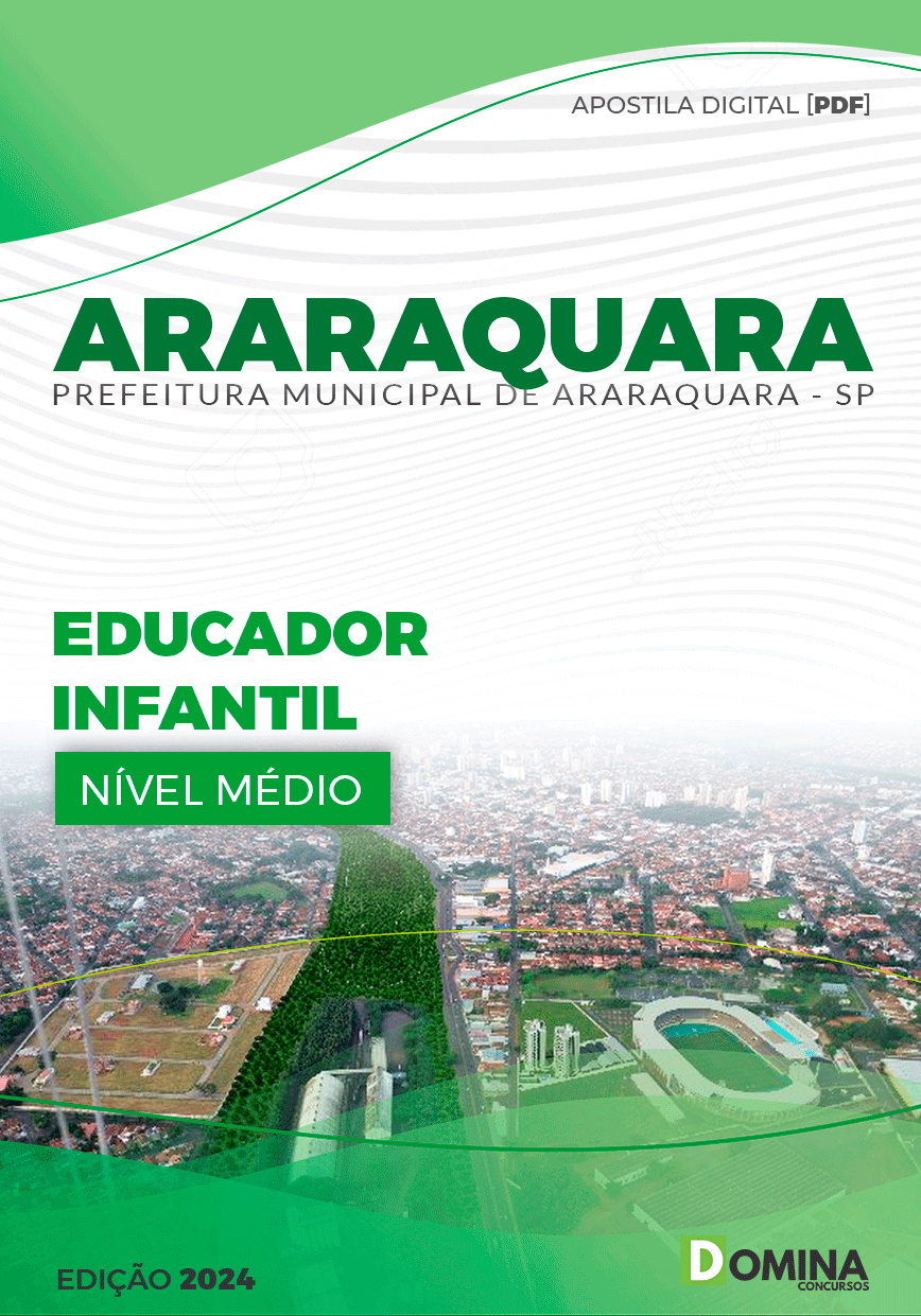 Apostila Pref Araraquara SP 2024 Educador Infantil