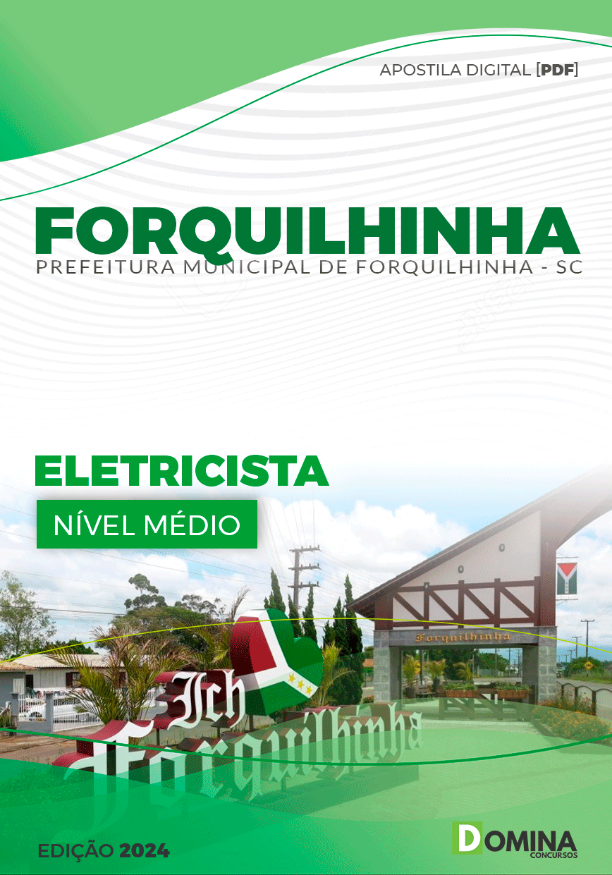 Apostila Pref Forquilhinha SC 2024 Eletricista