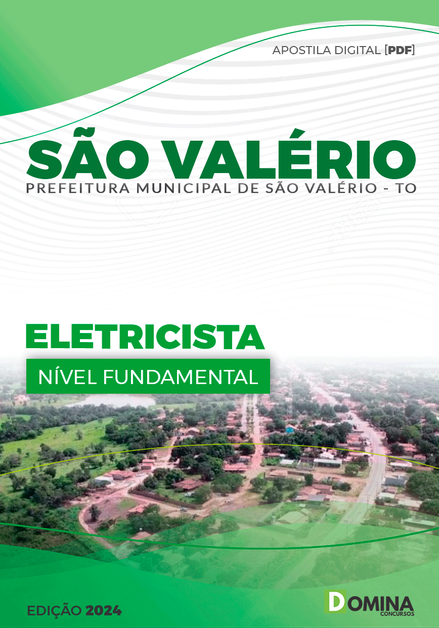Apostila Pref São Valério 2024 Eletricista