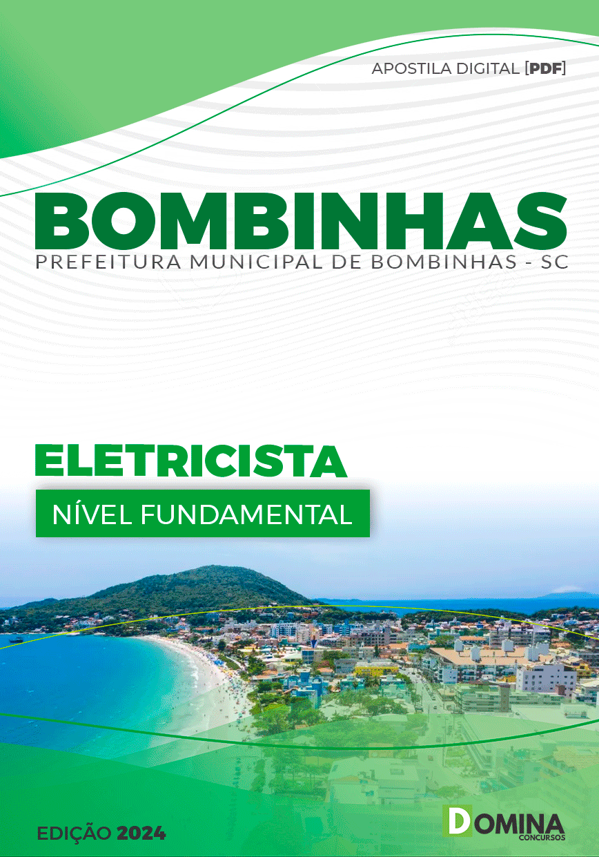 Apostila Pref Bombinhas SC 2024 Eletricista