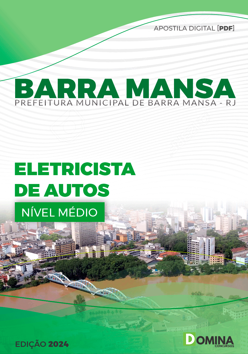 Apostila Pref Barra Mansa RJ 2024 Eletricista Auto