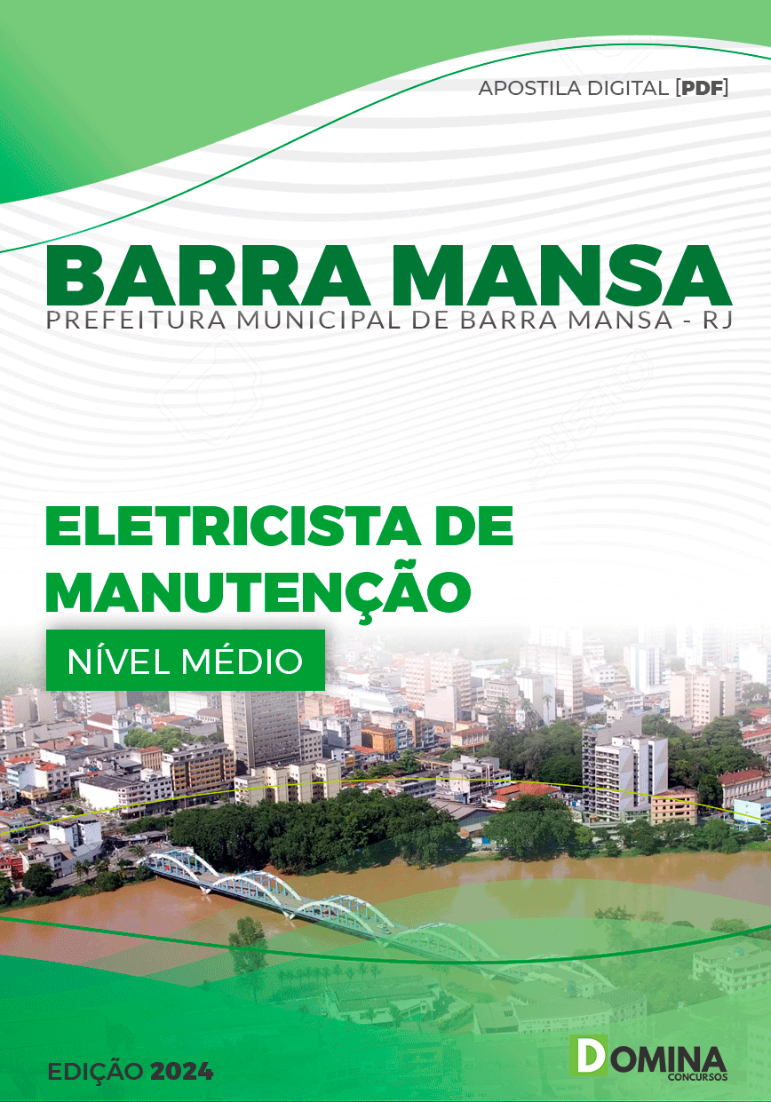 Apostila Pref Barra Mansa RJ 2024 Eletricista Manutenção