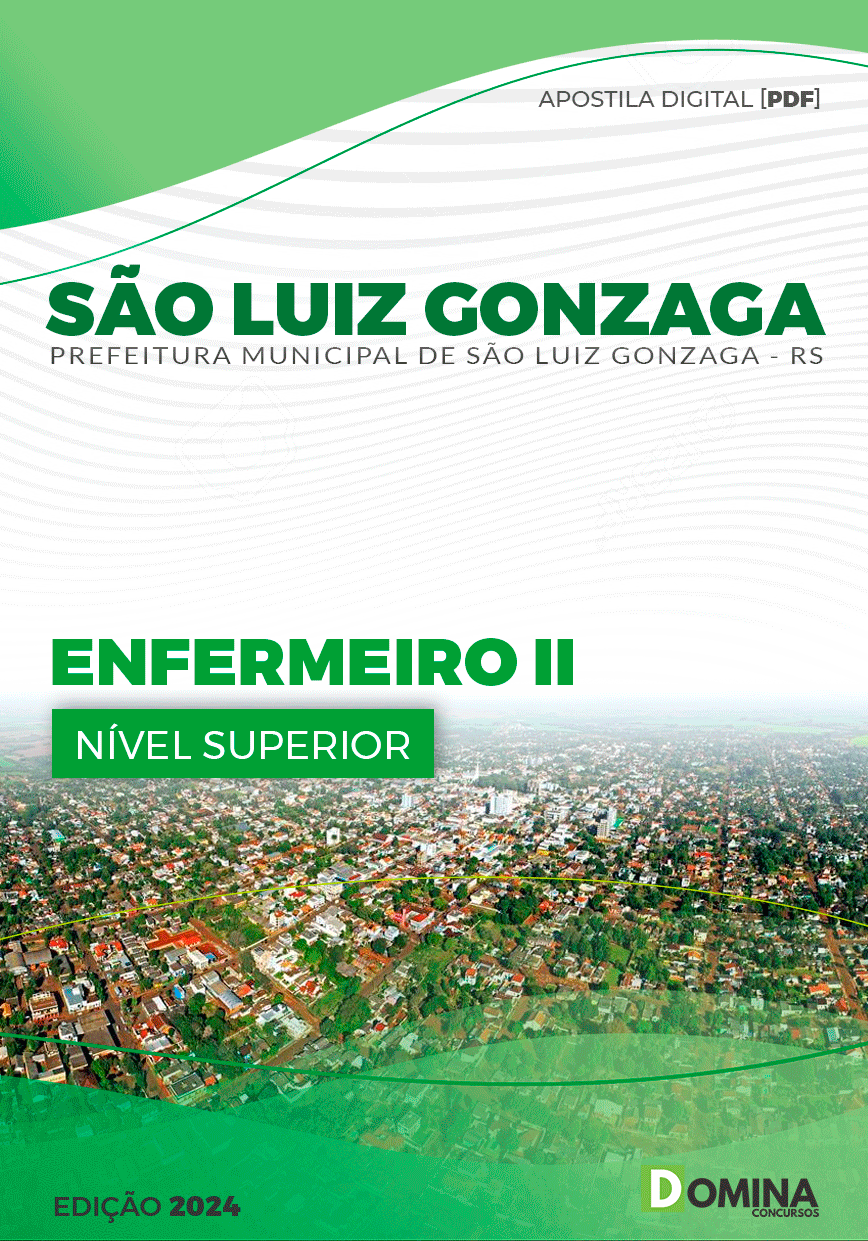 Apostila Pref São Luiz Gonzaga RS 2024 Enfermeiro II