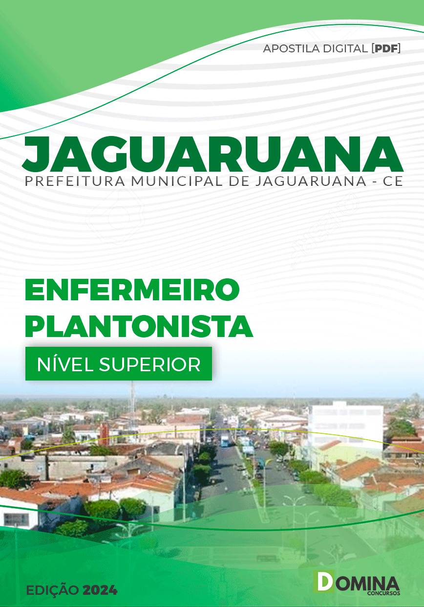Apostila Pref Jaguaruana CE 2024 Enfermeiro Plantonista