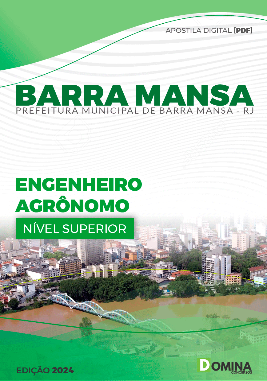 Apostila Pref Barra Mansa RJ 2024 Engenheiro Agrônomo