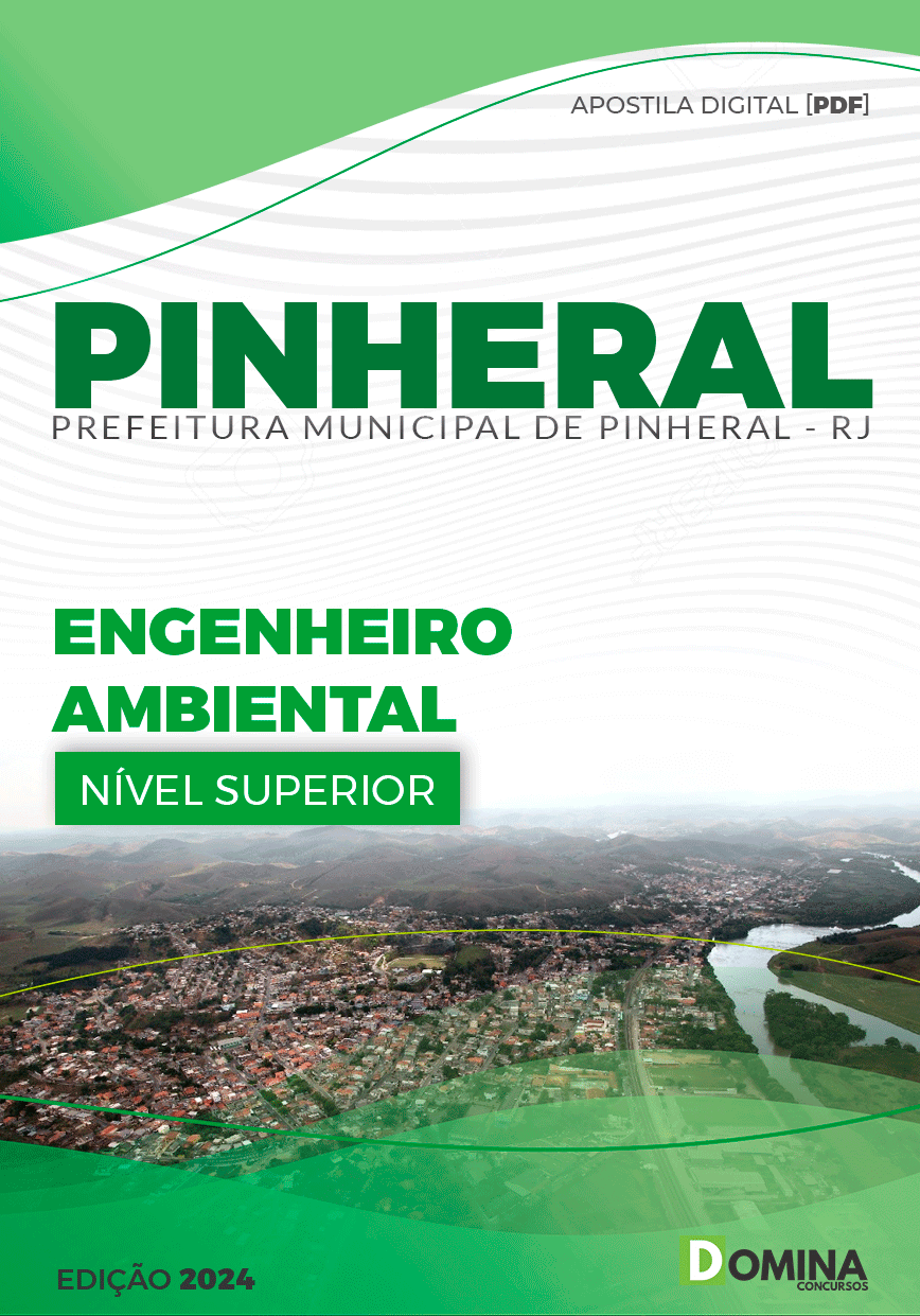 Apostila Pref Pinheiral RJ 2024 Engenheiro Ambiental