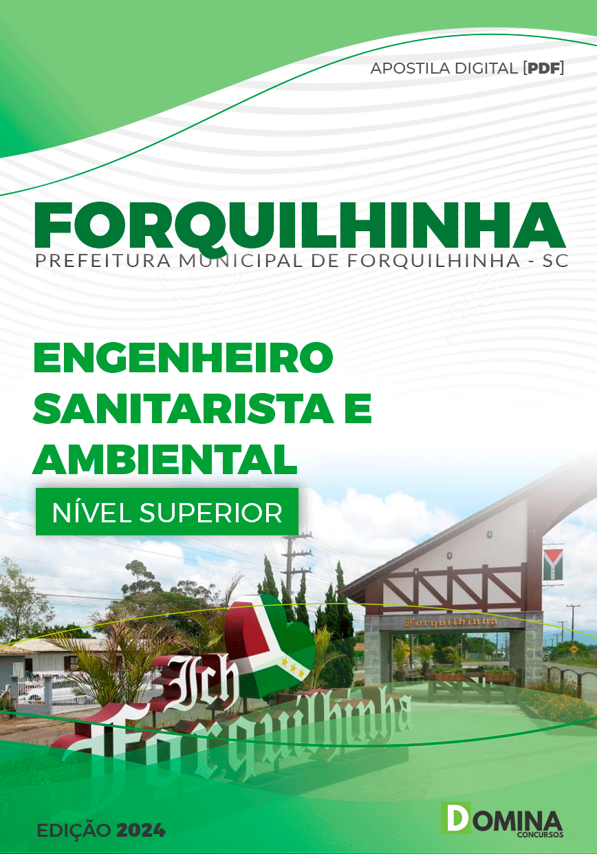 Pref Forquilhinha SC 2024 Engenheiro Sanitarista e Ambiental