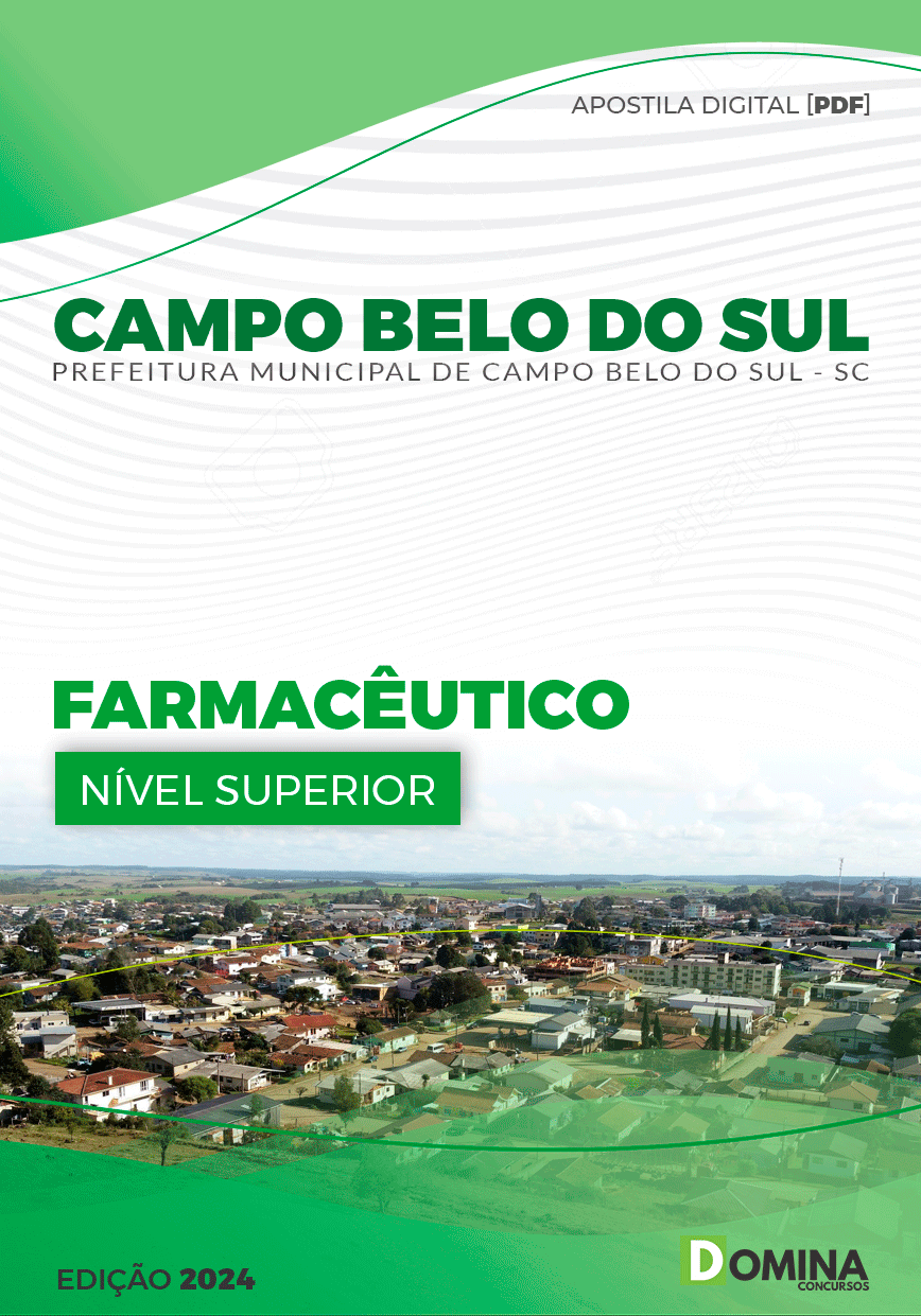 Pref Campo Belo do Sul SC 2024 Farmacêutico