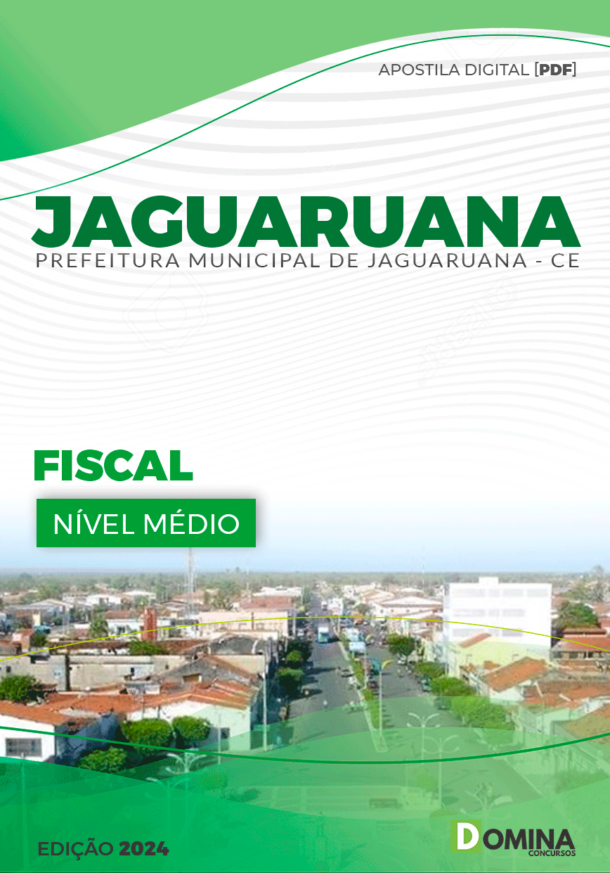 Apostila Pref Jaguaruana CE 2024 Fiscal