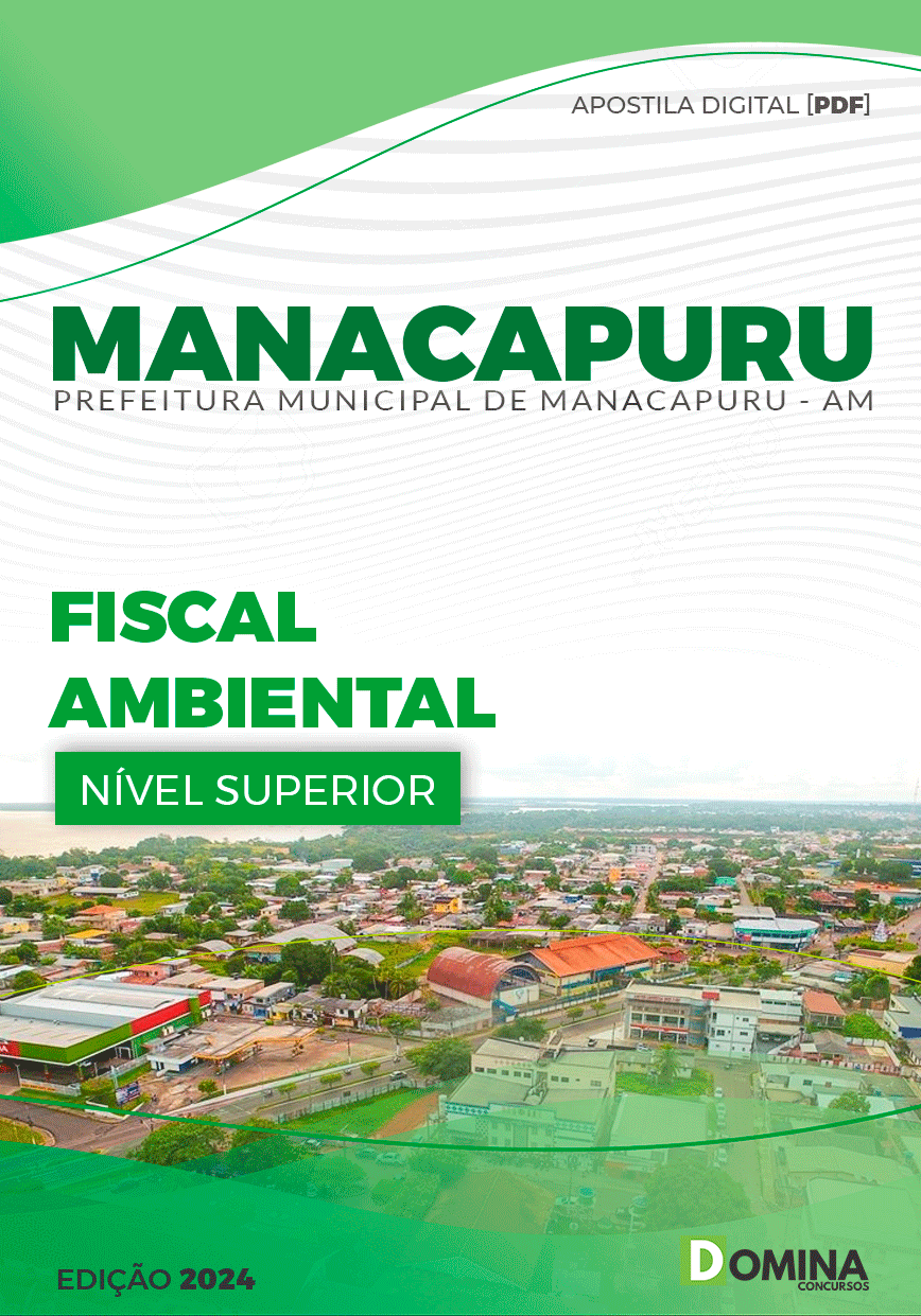 Apostila Pref Manacapuru AM 2024 Fiscal Ambiental