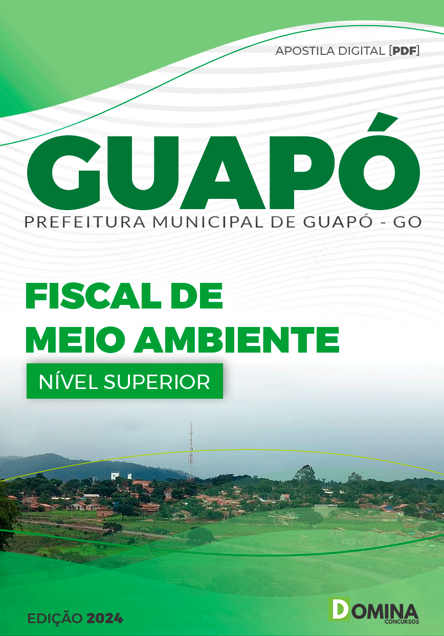 Apostila Concurso Pref Guapó GO 2024 Fiscal Meio Ambiente