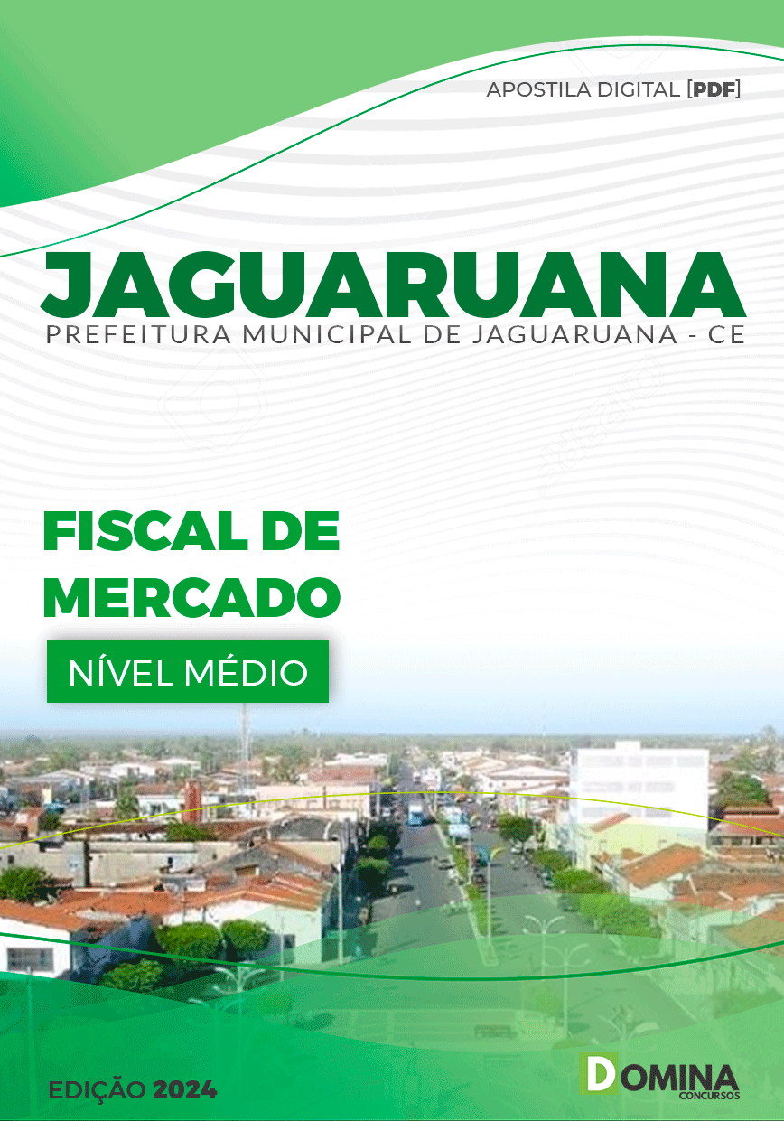 Apostila Pref Jaguaruana CE 2024 Fiscal Mercado