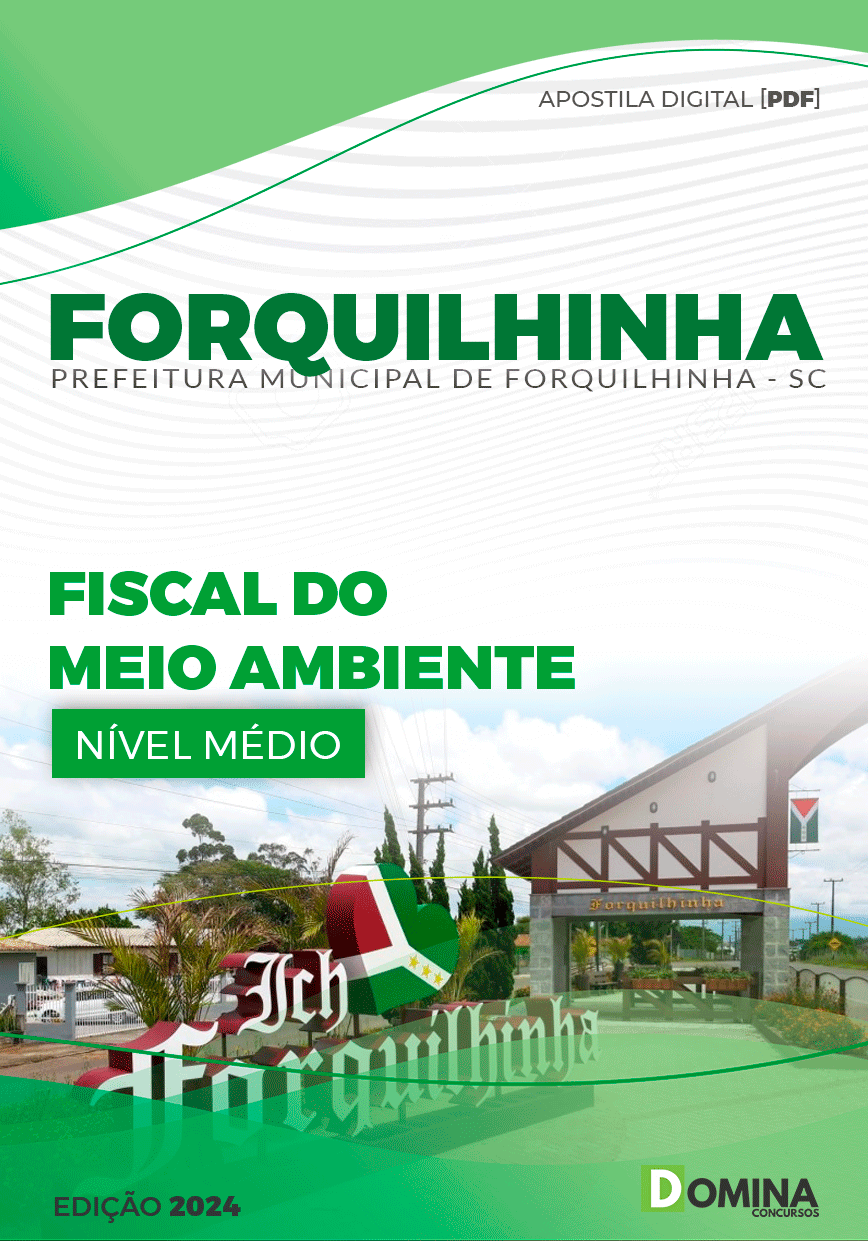 Apostila Pref Forquilhinha SC 2024 Fiscal do Meio Ambiente