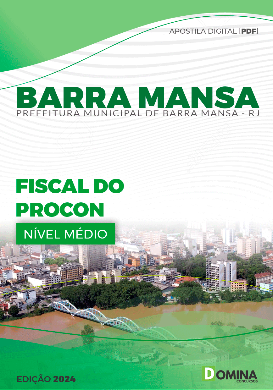 Apostila Pref Barra Mansa RJ 2024 Fiscal Procon