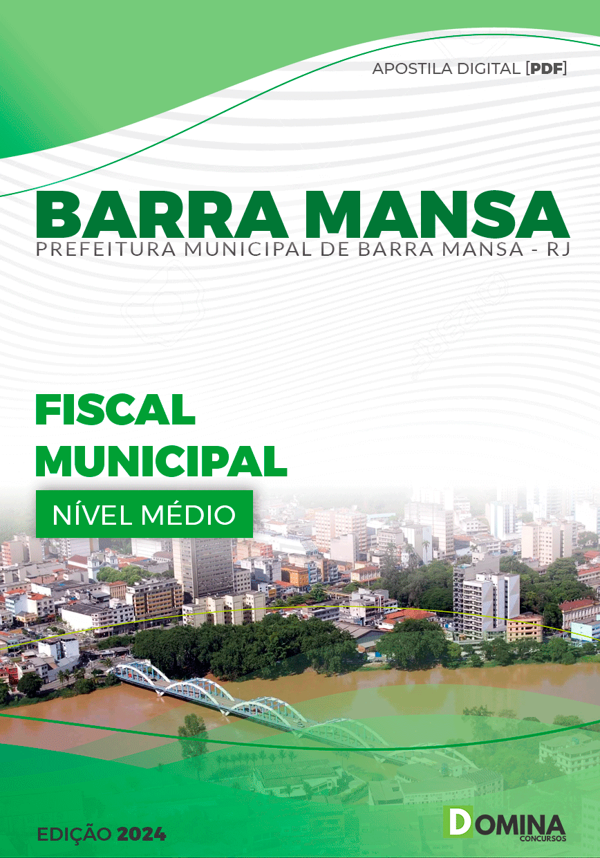 Apostila Pref Barra Mansa RJ 2024 Fiscal Municipal
