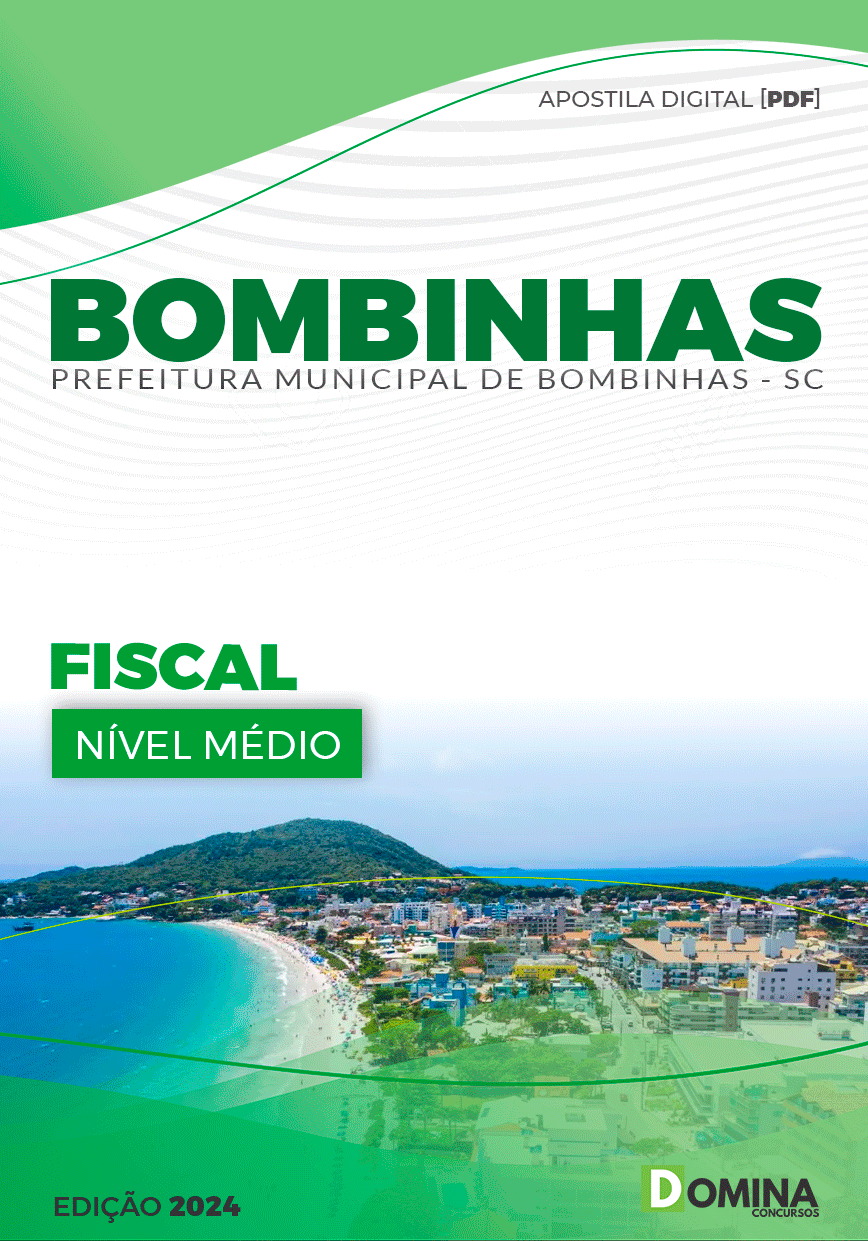 Apostila Pref Bombinhas SC 2024 Fiscal