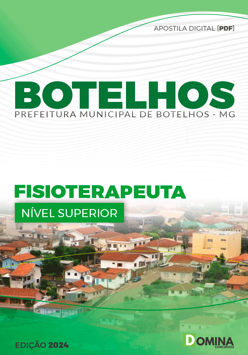 Apostila Pref Botelhos MG 2024 Fisioterapeuta