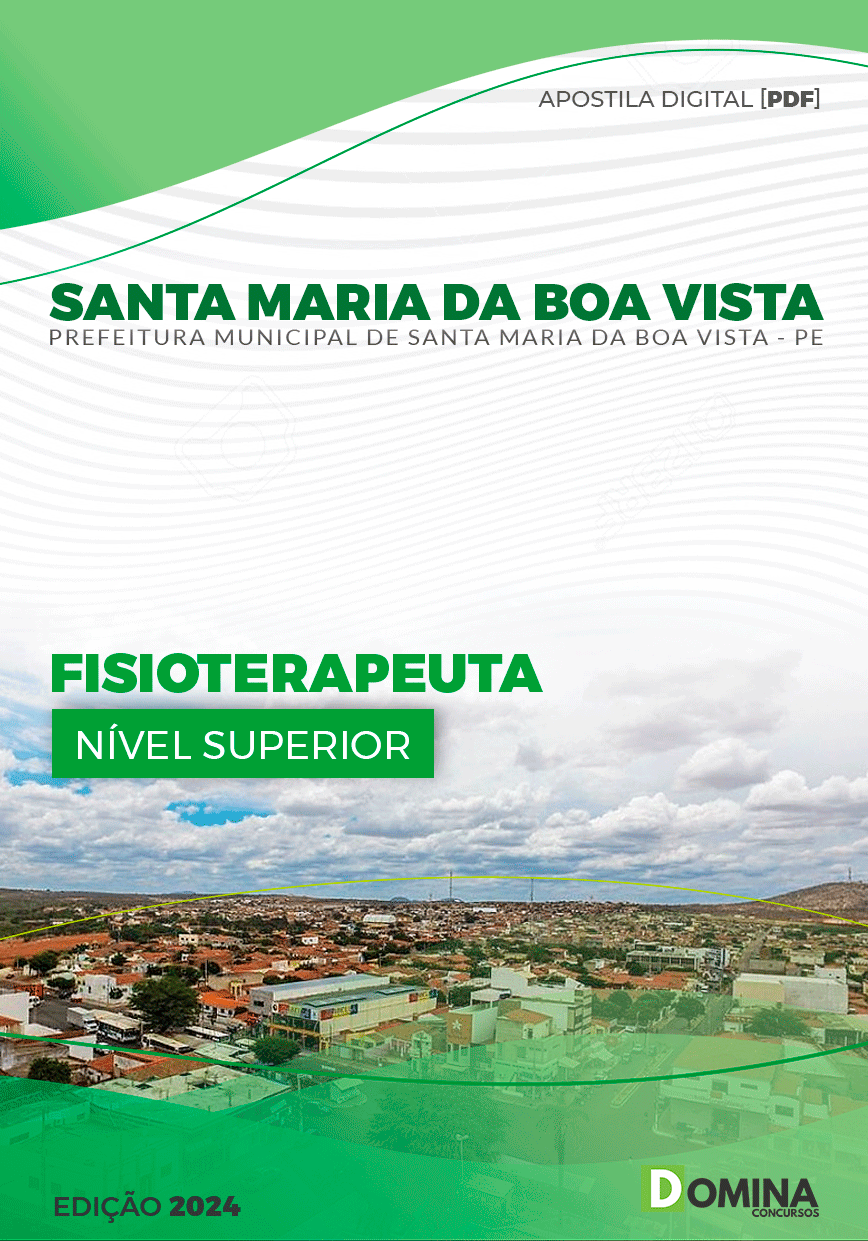 Pref Santa Maria Boa Vista PE 2024 Fisioterapeuta