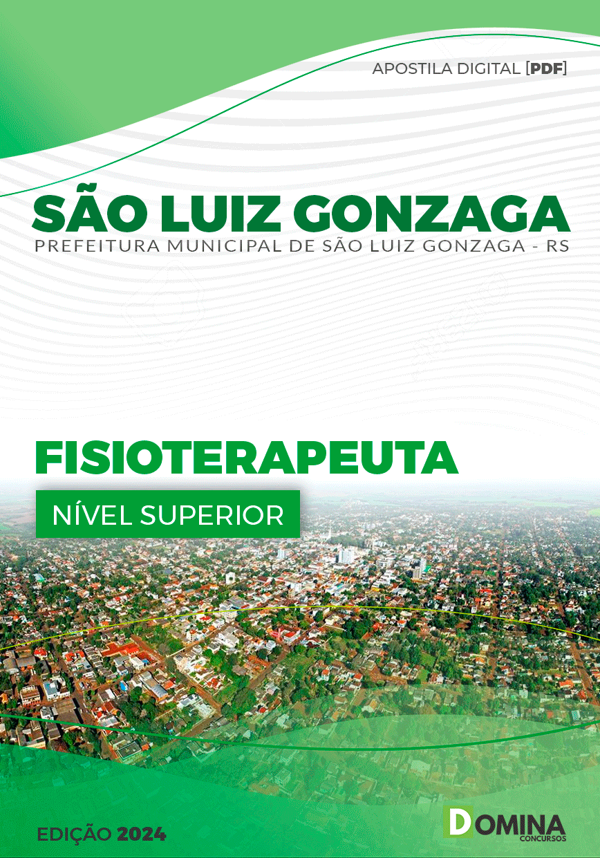 Apostila Pref São Luiz Gonzaga RS 2024 Fisioterapeuta