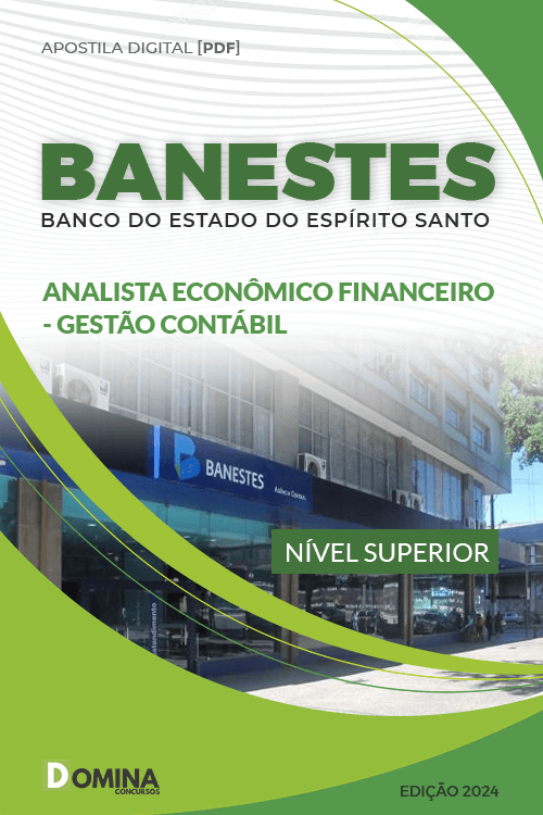 Apostila BANESTES 2024 Analista Financeiro Gestão Contábil