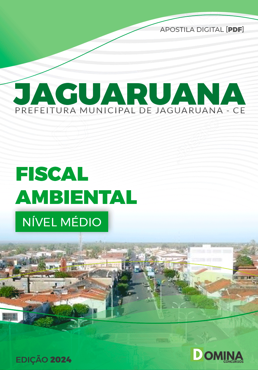 Apostila Pref Jaguaruana CE 2024 Fiscal Ambiental