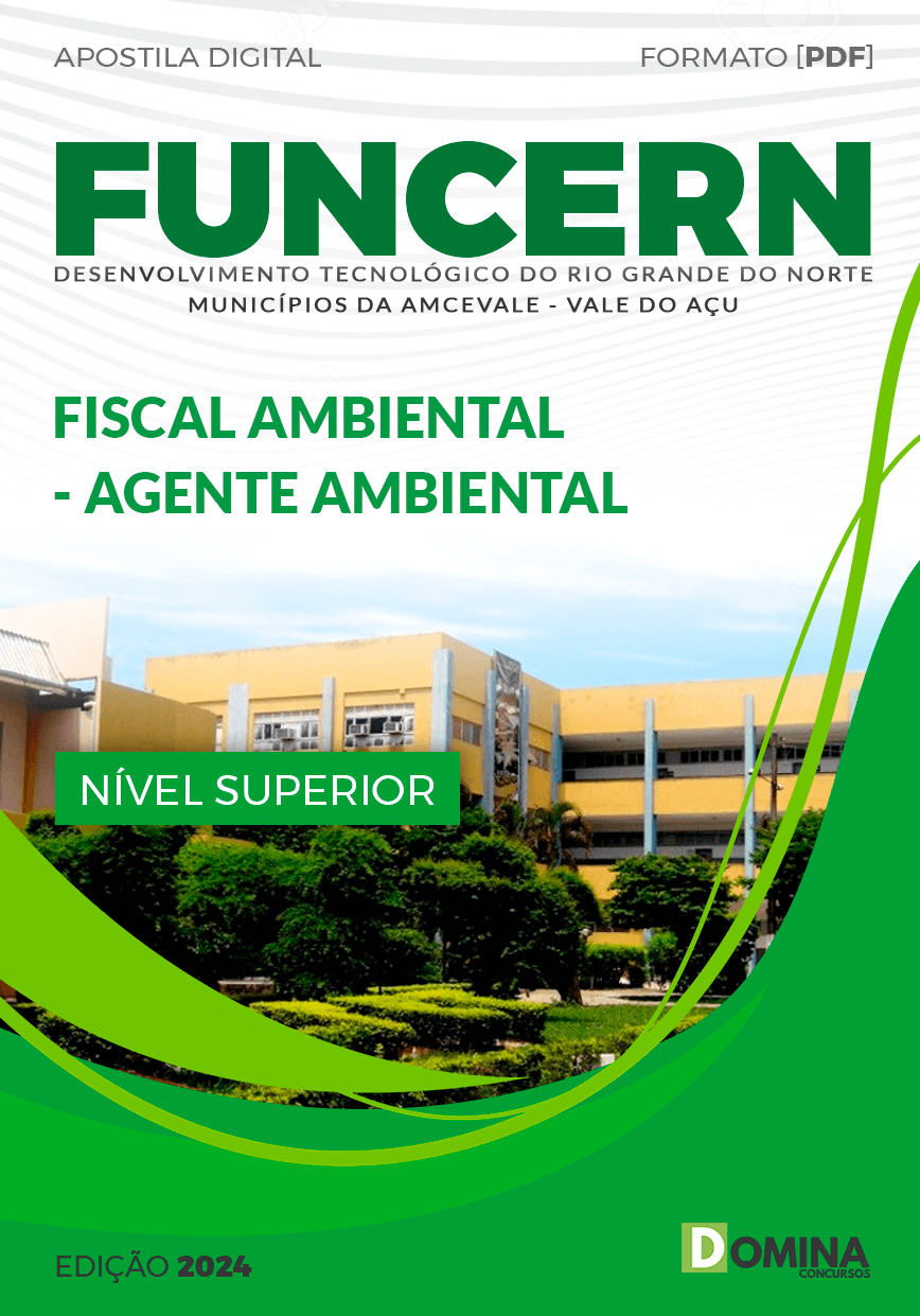 Apostila FUNCERN 2024 Fiscal Ambiental