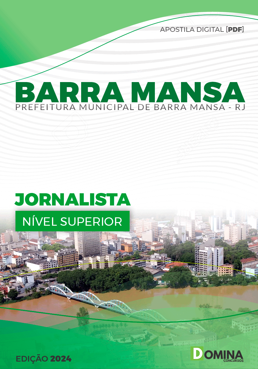 Apostila Pref Barra Mansa RJ 2024 Jornalismo