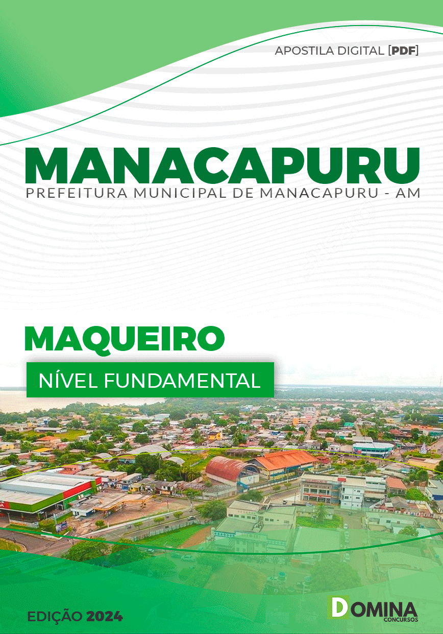 Apostila Pref Manacapuru AM 2024 Maqueiro