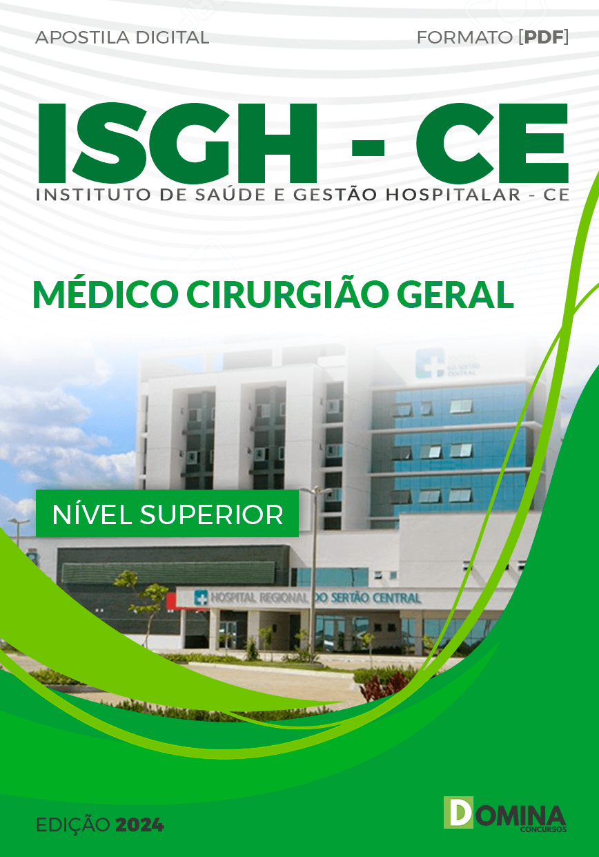 Apostila ISGH CE 2024 Médico Cirurgião Geral