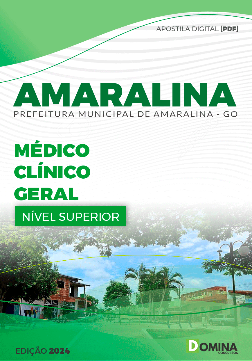 Apostila Pref Amaralina GO 2024 Médico Clínico Geral