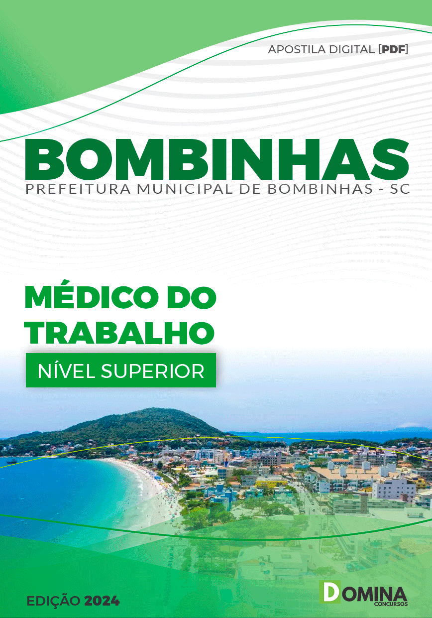 Apostila Pref Bombinhas SC 2024 Médico Trabalho