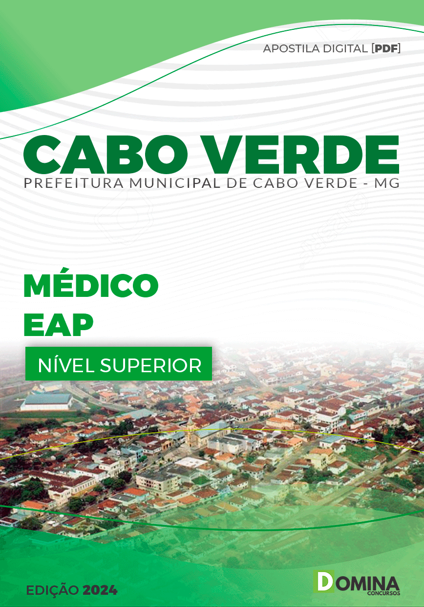 Apostila Pref Cabo Verde MG 2024 Médico EAP