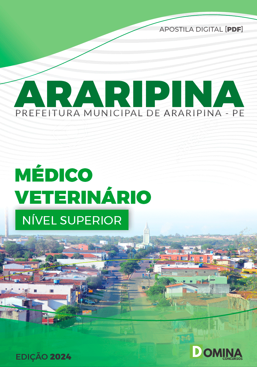 Apostila Pref Araripina PE 2024 Médico Veterinário