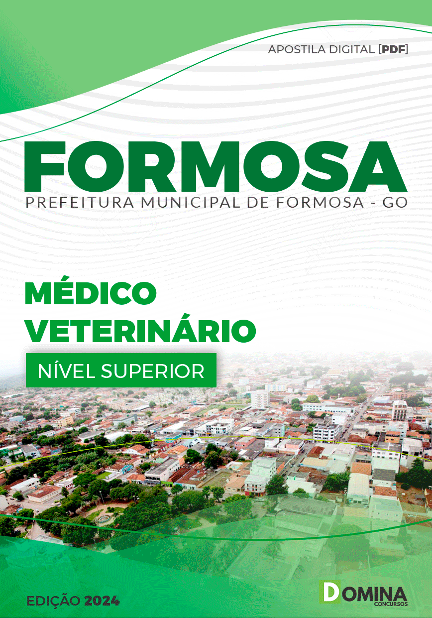 Apostila Pref Formosa GO 2024 Médico Veterinário