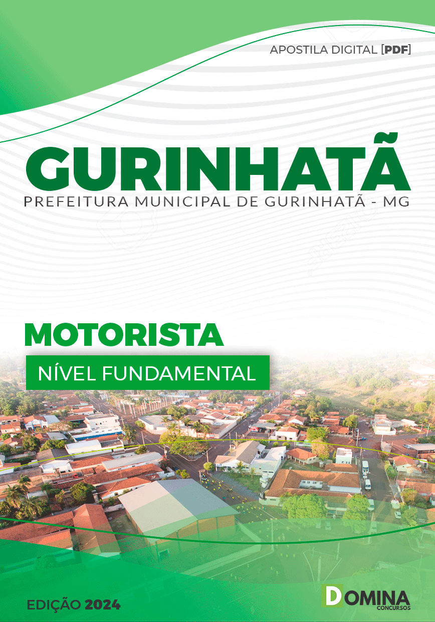 Apostila Pref Gurinhatã MG 2024 Motorista