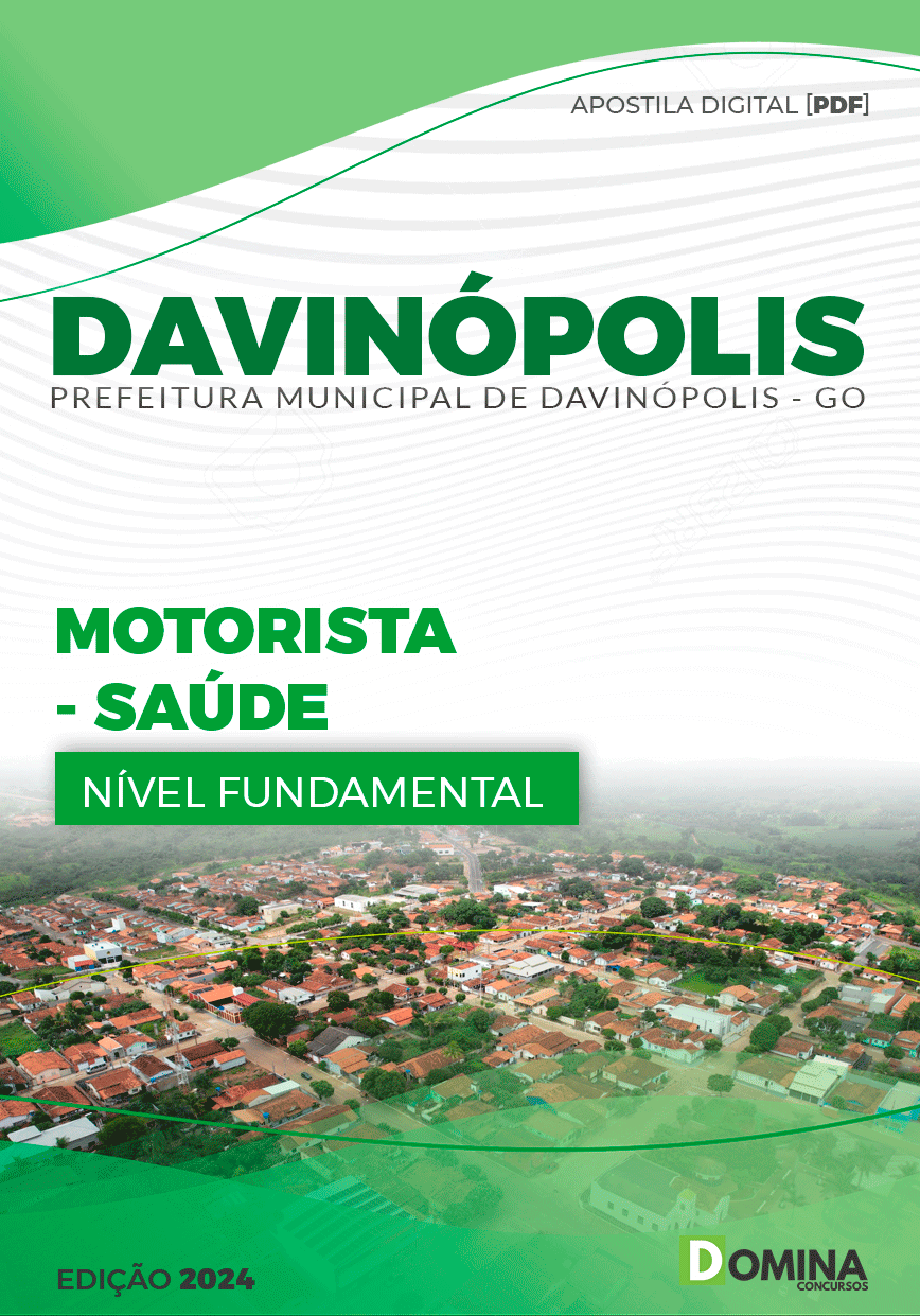 Apostila Pref Davinópolis GO 2024 Motorista