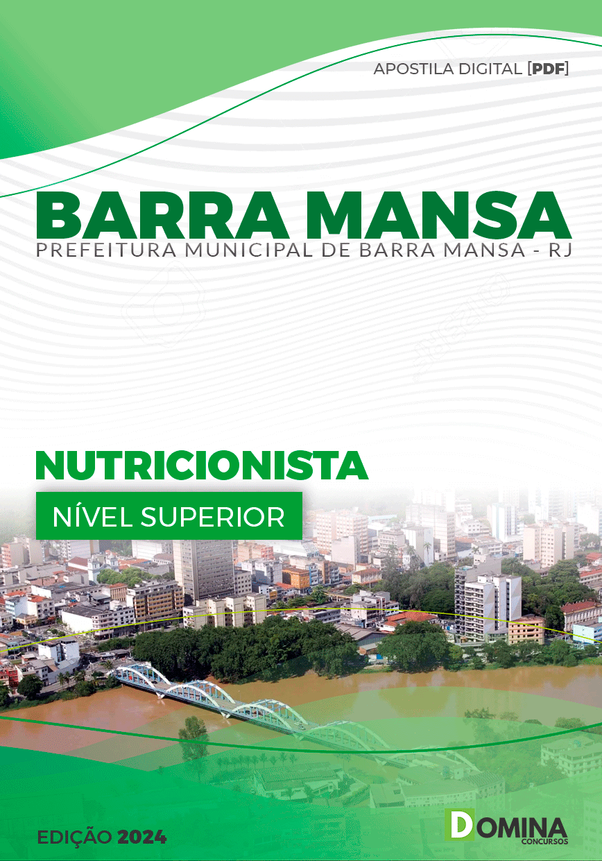 Apostila Pref Barra Mansa RJ 2024 Nutricionista