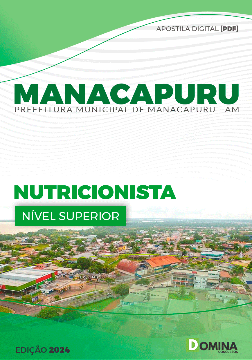 Apostila Pref Manacapuru AM 2024 Nutricionista