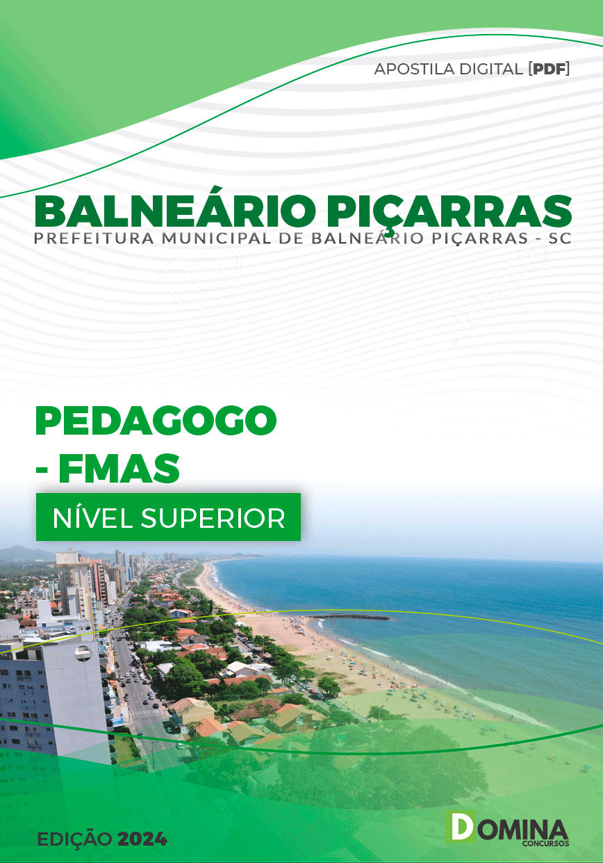 Apostila Pref Balneário Piçarras SC 2024 Pedagogo