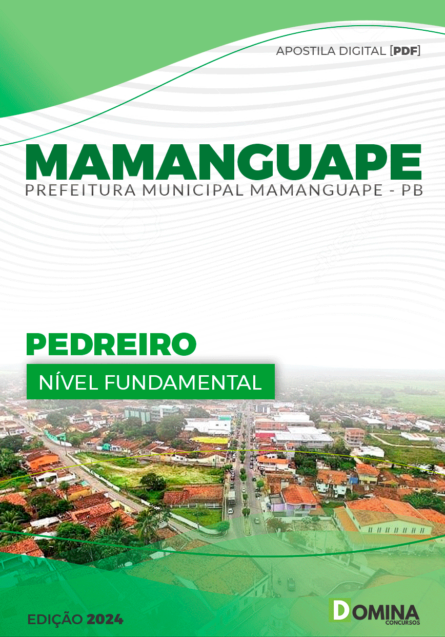 Apostila Pref Mamanguape PB 2024 Pedreiro