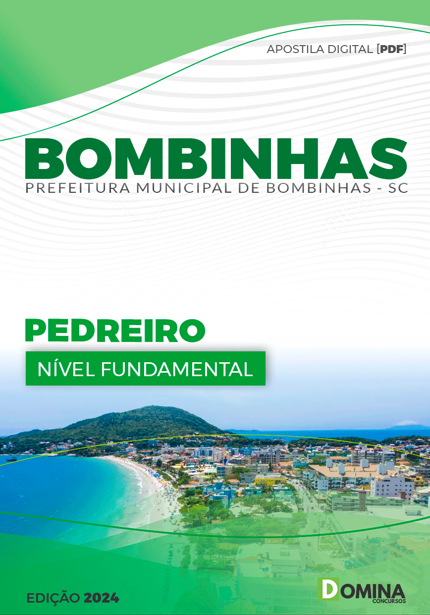 Apostila Pref Bombinhas SC 2024 Pedreiro