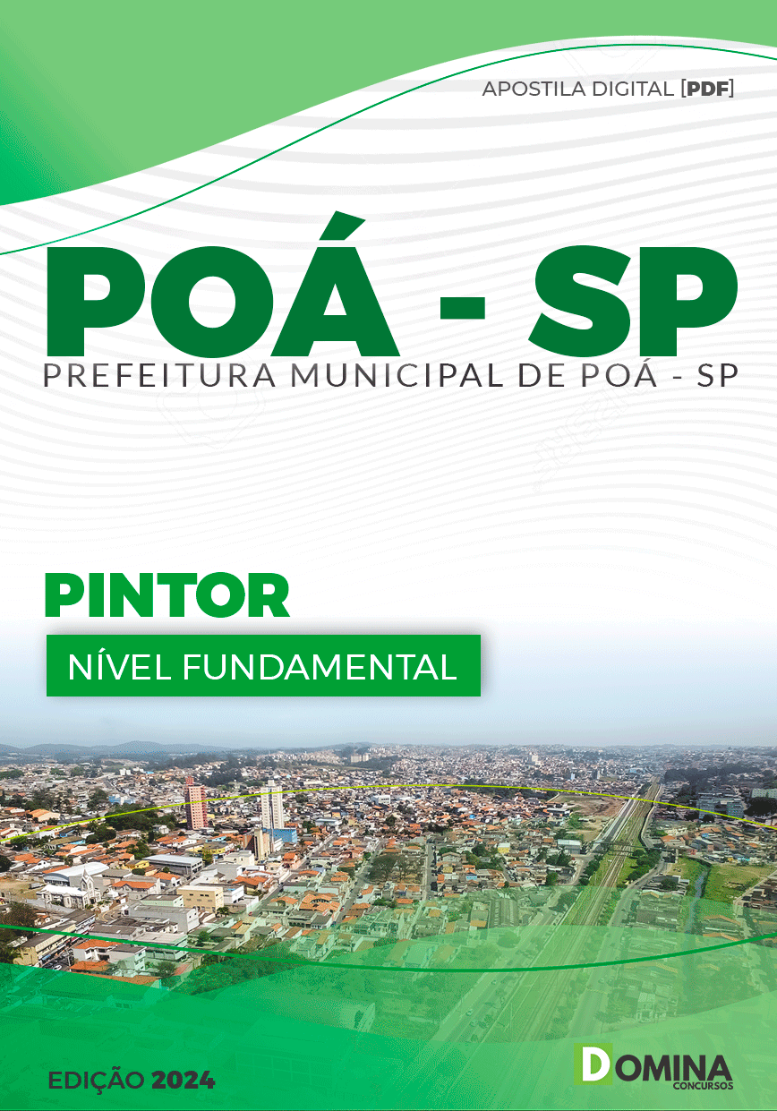 Apostila Pref Poá SP 2024 Pintor