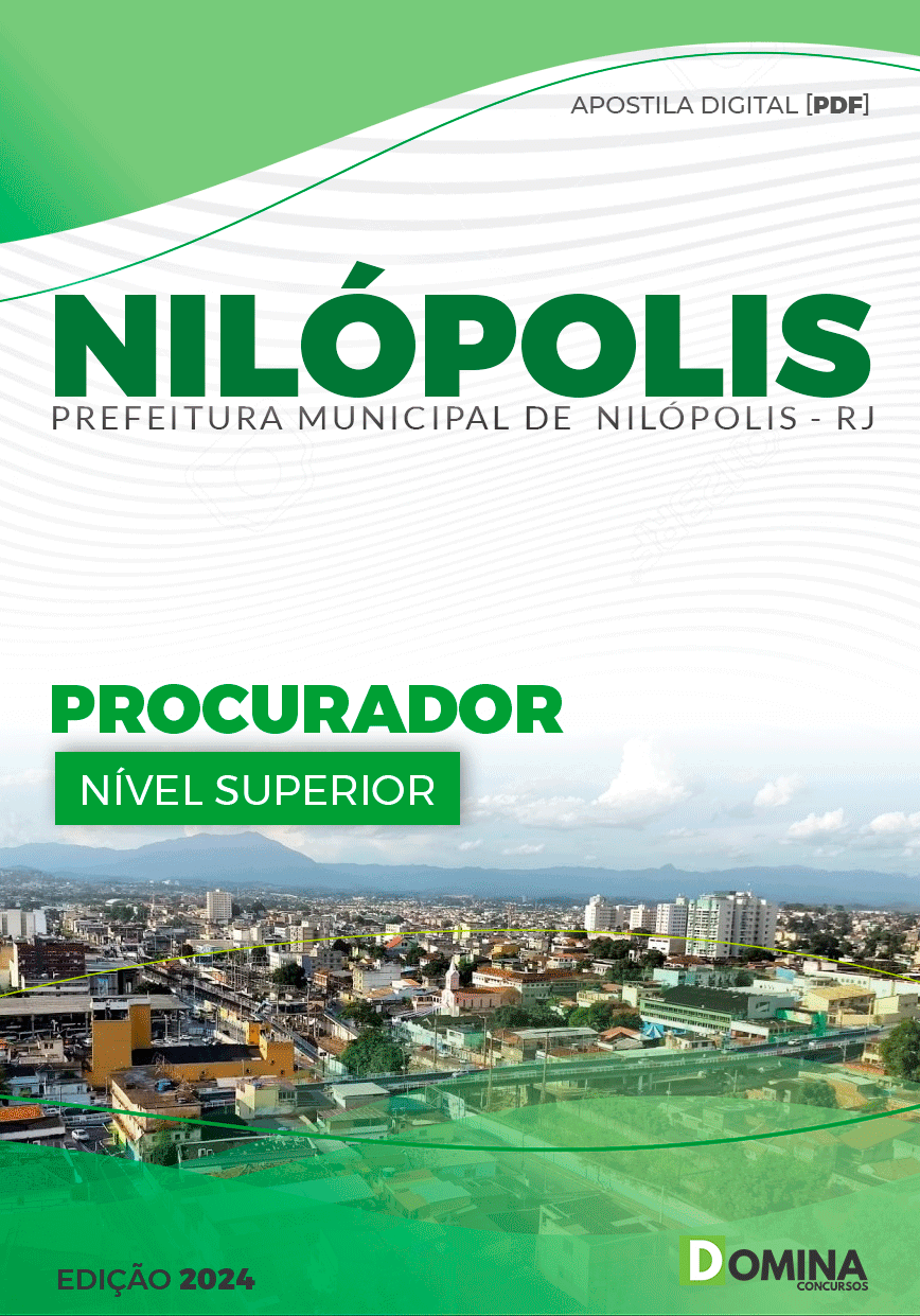 Apostila Pref Nilópolis RJ 2024 Procurador