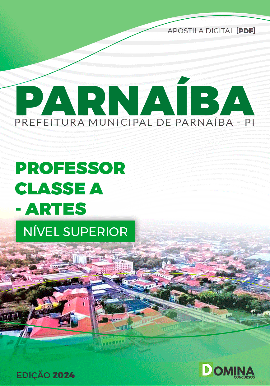 Apostila Pref Parnaíba PI 2024 Professor Arte