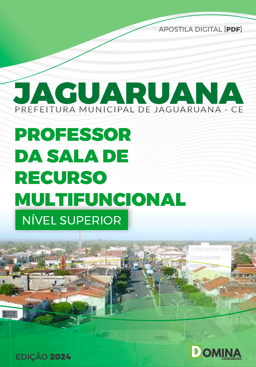 Apostila Pref Jaguaruana CE 2024 Professor Sala Recurso Multifuncional