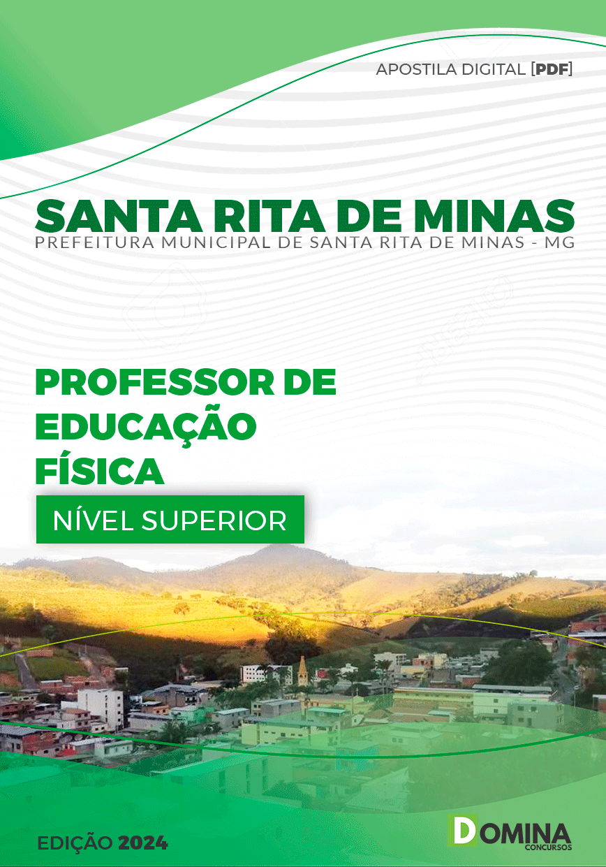 Pref Santa Rita Minas MG 2024 Professor de Educação Física