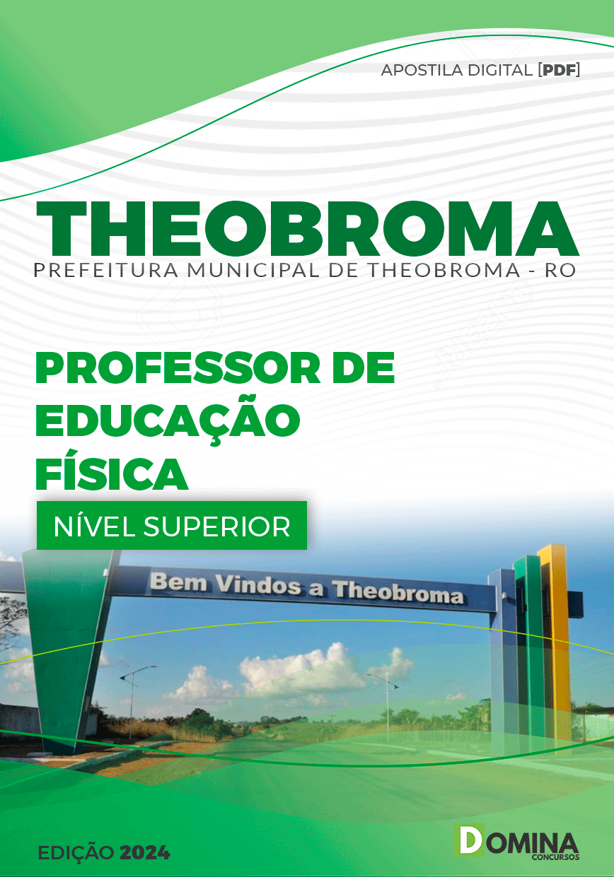 Apostila Pref Theobroma RO 2024 Professor Educação Física