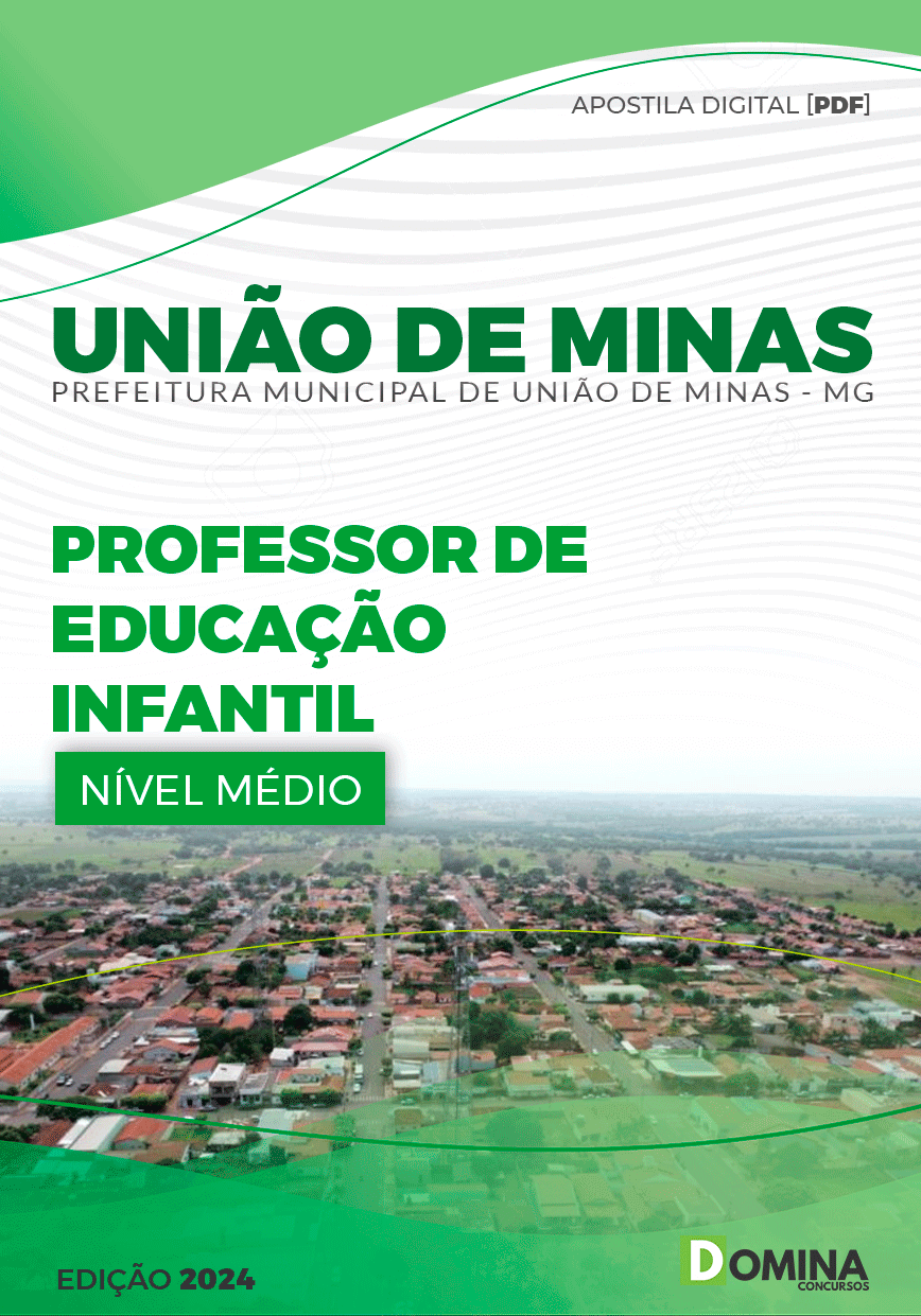 Apostila Perf União de Minas MG 2024 Professor Educação Infantil