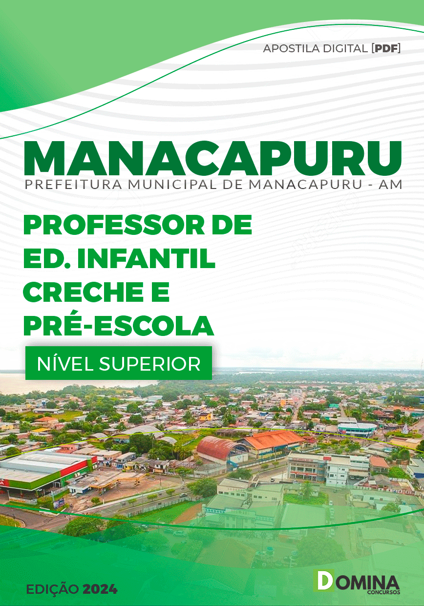 Pref Manacapuru AM 2024 Professor de Educação Infantil